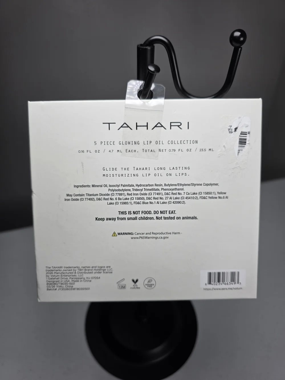 Tahari Glowing Lip Oil Set — Pick 1